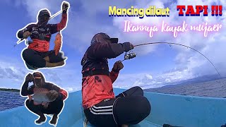 MANCING SERU ‼️ Mancing Bareng Senior Joran Melengkung Di Sambar Ikan