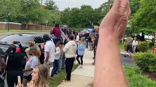 Johnny Depp WAVES TO FANS as he leaves COURT in Virginia