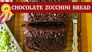 BEST Chocolate Zucchini Bread | Less sugar and oil 🤩