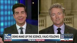 Senator Paul Joins FOX News Primetime to talk Fauci and the Attacks on Our Rights - Nov. 17, 2021