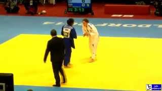 Judo 2014 Grand Prix Dusseldorf: Unterwurzacher (AUT) - Zouak (MAR) [-63kg]