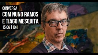 Conversa com Nuno Ramos e Tiago Mesquita sobre a exposição Dito e Feito – Aos Vivos, POA_Libras