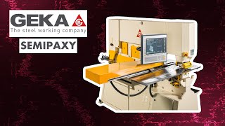 GEKA - SEMIPAXY (CNC Positioning Device) with new control