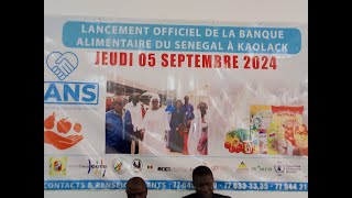 Suivez en direct le lancement officiel de la Banque Alimentaire du Sénégal à Kaolack...