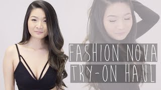 Pre-Spring Fashion Try On Haul | Fashion Nova | Eva Chung