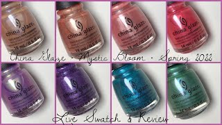 China Glaze • Mystic Bloom • Spring 2022 • Live Swatch & Review