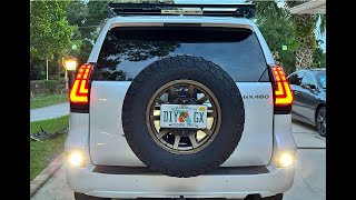 GX460 REAR BUMPER LED PODS & HOUSINGS