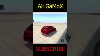 تست تصادف خشن 206😂|BeamNG.Drive| #Shorts