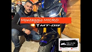 TheSlowGuide - Montaggio Micro Frecce su Yamaha MT09SP