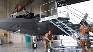 NATO Scrambles F-35 Fighters During Air Policing Exercise "Ramstein Alloy" Over The Baltic States