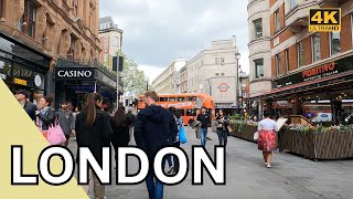 London 🇬🇧 West End Walk 2023 - Lark Lemon Travel [4K/HD]