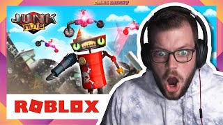 HEXBUG Plays: JUNKBOTS Story on ROBLOX! - PANIC ENERGY