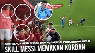 TAK PERCAYA HINGGA BOGEM ATAP !! Skill Magis Messi Sukses Permalukan Seluruh Pemain Peru