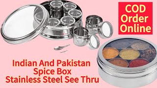 Spice Box Kitchen Tools Imported at Hakimi Steel Karachi and COD Online Order