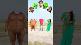 Tu radha Meri Main Shyam Tera song🥰to danching fat dog & cute bhabi vs me correct head maching game😀