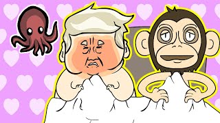 Simian Jimmy vs Donald Trump!!! 🐵 x 🍊