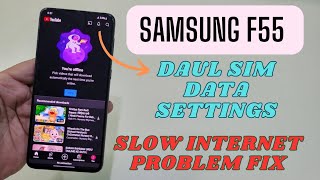 Samsung F55 Internet Setting Make Apn Setting 4G And 5G