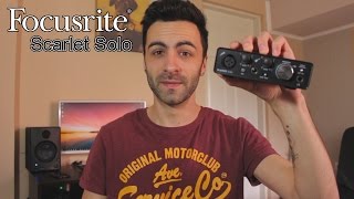 Focusrite Scarlett Solo USB Audio Interface Review