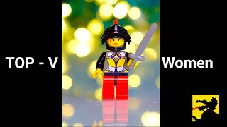 Top 5 -  LEGO Castles "WOMEN" #Shorts