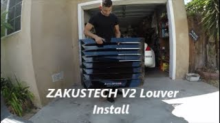 350z Louver Install