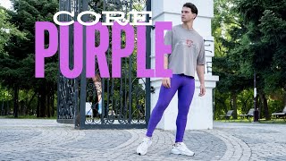 A Man Wears Purple Leggings and Looks Awesome