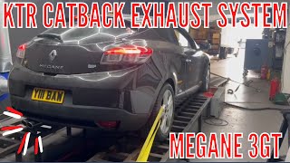 KTR MEGANE 3GT CATBACK EXHAUST SYSTEM