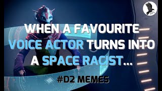 When a favourite voice actor turns into a space racist... #Mondaymemes