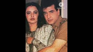 Legendary Rekha with Jitendra pictures#song Lata mangeshkar #shortvideo##