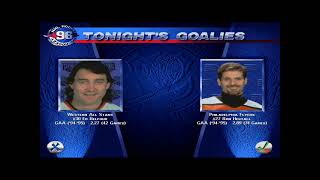 EASports NHL96 All-star Exhibition PHI 8 v WAS 2 - It Was Tight For 2 Periods At Least