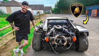 RECONSTRUYENDO MI LAMBORGHINI CHOCADO PORQUE MI SEGURO NO LO HARÍA