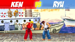 Mugen 2022 Ryu Vs Ken POTS Ikemen