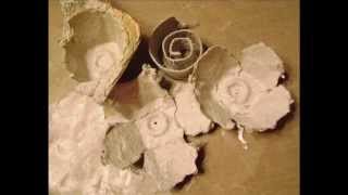 Egg Carton Flower Bouquet