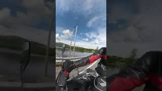 Weekend ride with motorcycle