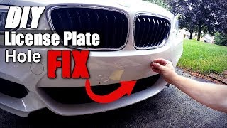 Do Bumperplugs work? DIY front license plate hole covers