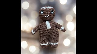 Tuto bonhomme pain d'épice au crochet @AlextitiaTutoCrochet