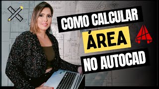 Como descobrir a ÁREA de um objeto no AutoCAD