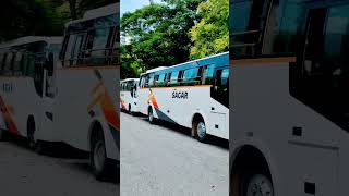 Luxury Bus by Sagar Travels Delhi. Travel Art Company India Bus Rental.