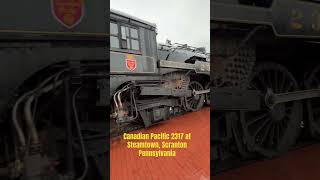 Canadian Pacific 2317#train #railway #locomotive #museum #shorts