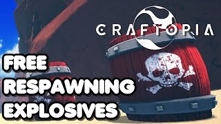 Getting Free Explosives - Craftopia Explosive Barrel extravaganza