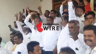 celebration after Congress winning Mayor election of Vijayapura city corporation.