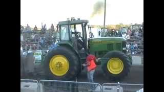 John Deere 7800 pulling LaVisitation 2013 part1/2 Lyjean