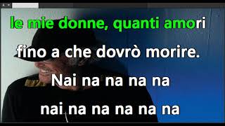 Franco Califano LE MIE DONNE [karaoke dev+txt] by Tony Gaetani