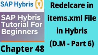 redeclare attribute in hybris | hybris data modeling |items.xml in hybris|sap hybris commerce|Part48