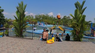 melihat suasana umbul pluneng waterpark || #pluneng #klaten