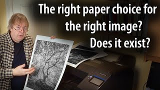 Great looking prints - Can you choose the right paper for the right image? What does it show?