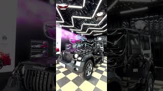 Mahindra Thar PPF Black | Paint Protection Film | Davanagere | Deepu car detailing studio