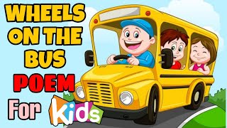 Wheels On The Bus | Nursery Rhymes for kids ✨️