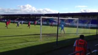 Chester fc  v  fc  Halifax , fa cup . glennon a save or a goal ?