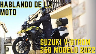 Hablando de la moto|V-STROM 250 MODELO 2022