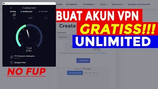 CARA BUAT AKUN VPN GRATIS 2022 !!!  UNLIMITED TANPA FUP - Aryo Brokolly